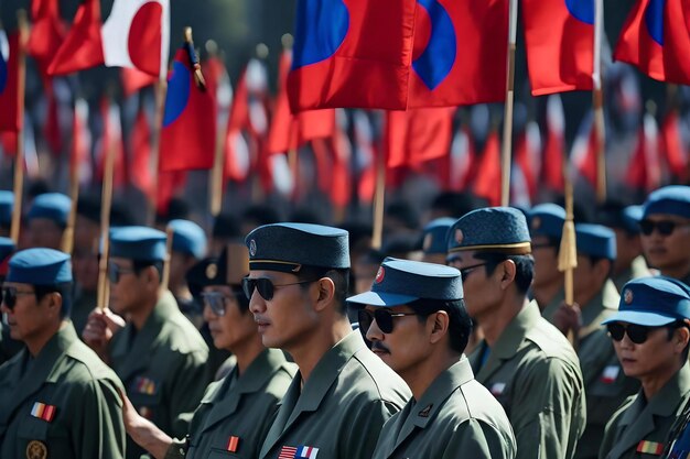 Zdjęcie dzień narodowego wyzwolenia korei