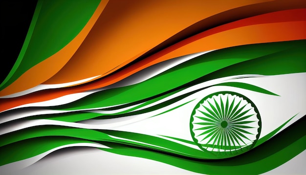 Dzień Niepodległości Indii autorstwa Generative AI