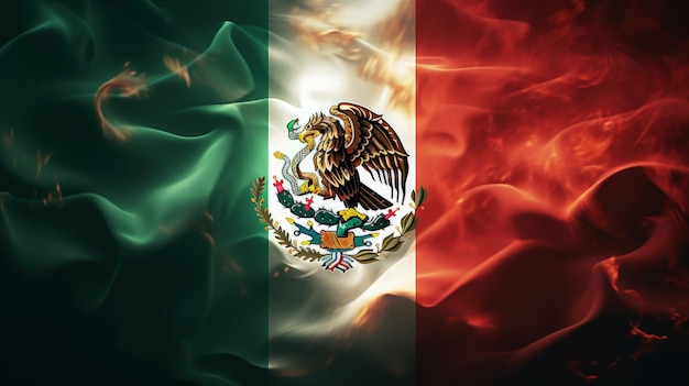 Dzień niepodległości meksykańskiego święta dla tekstu miejsca na baner Rewolucja meksykańska