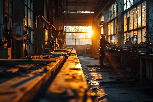 Dzień w butach robotnika fabrycznego Ludzki element w produkcji