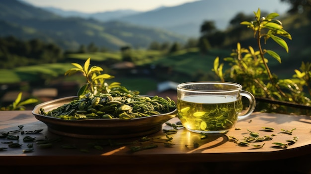 Dzień Zielonej Herbaty 6 lutego Generacyjna sztuczna inteligencja