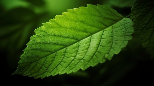 Dzień Ziemi w przyrodzie Zielone liście i rośliny używane jako wiosenne tło okładka zieloność środowisko ekologia tapeta koncepcja eko Dzień Ziemi Oszczędzanie środowiska generuje ai