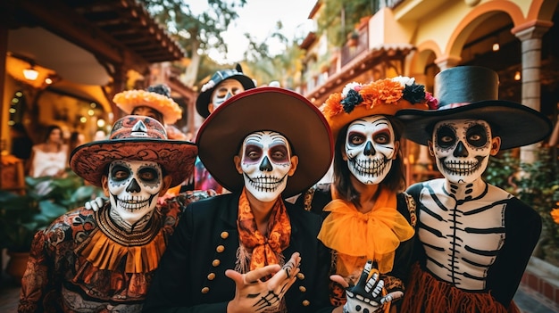 Dzień Zmarłych Dia de los Muertos Meksyk