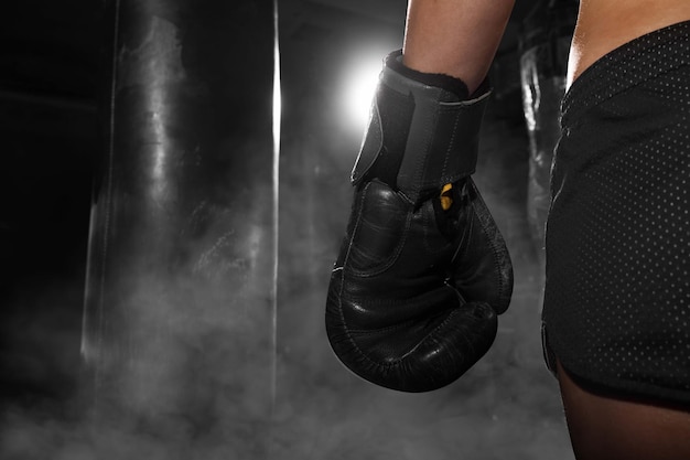 Dziewczyna kickboxer