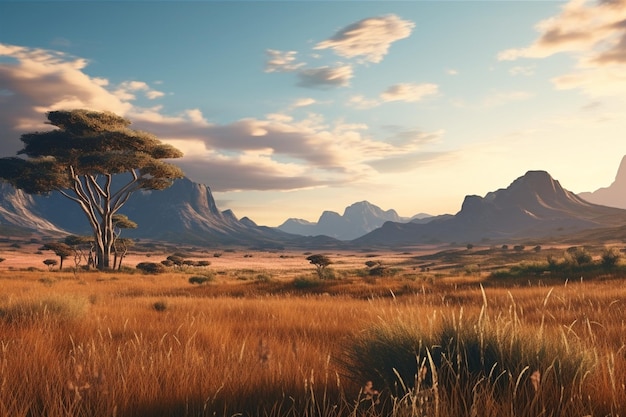 Dzikie krajobrazy Republiki Południowej Afryki