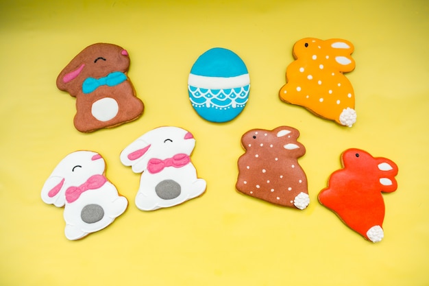 Easter bunny cookie