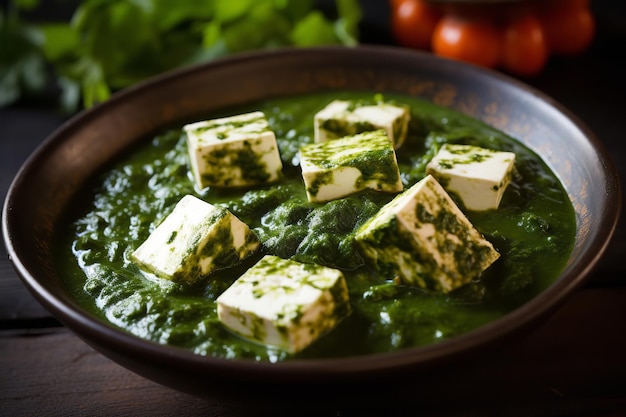 Easy Palak Paneer Indyjskie jedzenie