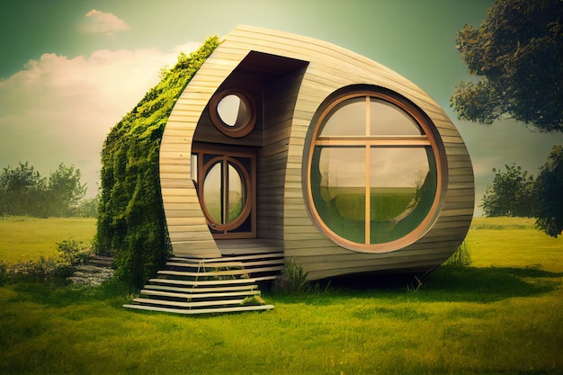 Eco Dom W Zielonym środowisku