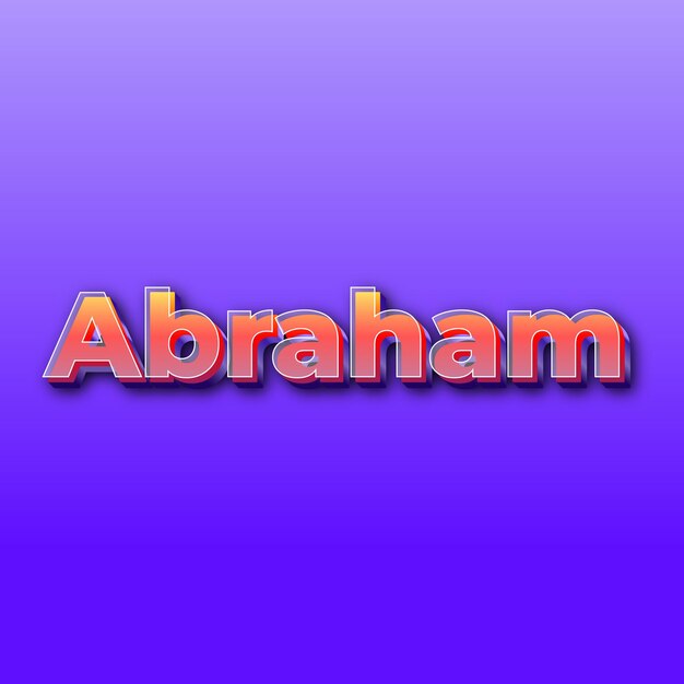 Efekt AbrahamText JPG gradient fioletowy tło zdjęcie karty