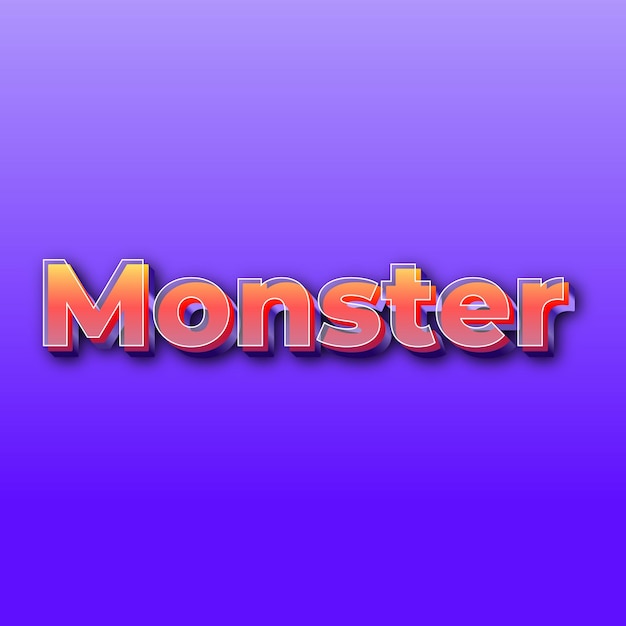 Efekt MonsterText JPG gradientowe fioletowe zdjęcie karty w tle