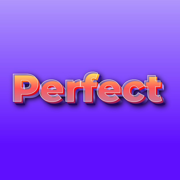 Efekt PerfectText Zdjęcie karty JPG z gradientowym fioletowym tłem