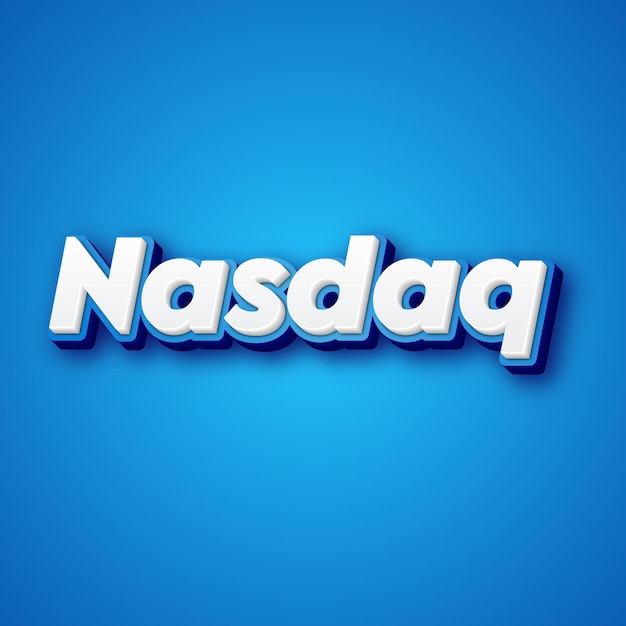 Efekt tekstu Nasdaq Złoty JPG atrakcyjne zdjęcie karty tła