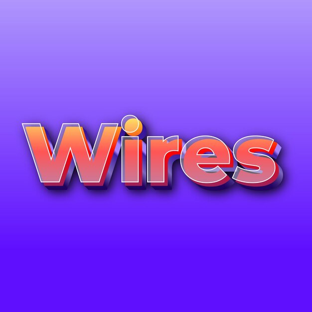 Efekt WiresText JPG gradientowe fioletowe zdjęcie karty w tle