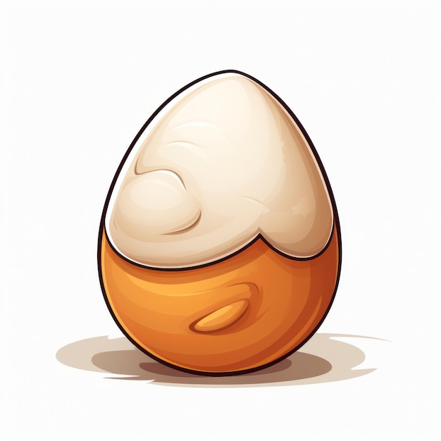 Zdjęcie eggsciting adventures nft cartoon egg z przezroczystym światem