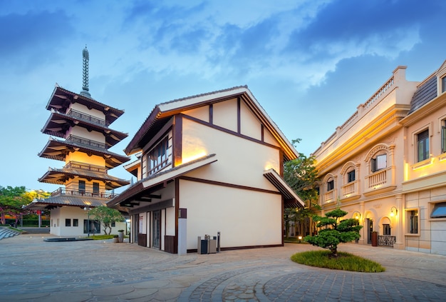 Egzotyczna Architektura Na Wyspie Haihua, Hainan, Chiny.