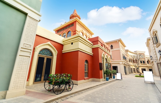 Egzotyczna Architektura Na Wyspie Haihua, Hainan, Chiny.