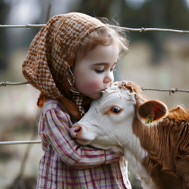 Eid al Adha pozdrowienie tło z owcą i małym chłopcem Szczęśliwy Eid al adha tło