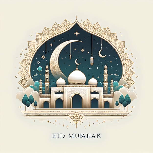 Eid Mubarak islamskie tapety