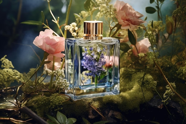 Eklektyczna elegancja obejmująca piękno natury w perfumach i modzie