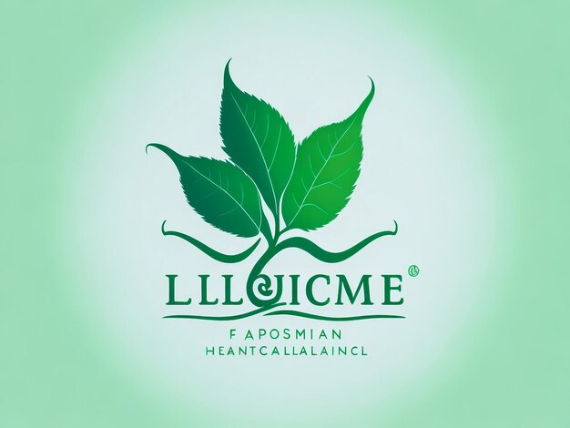 Zdjęcie ekologiczna ikona zielony liść ikona organiczny wektorowy szablon ilustracji projektowej