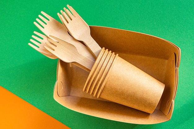 Ekologiczna zastawa stołowa ze skrobi bioorganicznej Jednorazowe pojemniki na fast food Zero waste