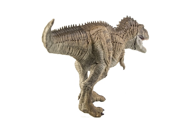 Ekrixinatosaurus Epitafium Dinozaur na białym tle.
