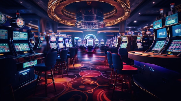 Ekscytujące gry w pokera w kasynie online karty i żetony na stole doświadczenie hazardowe wygrywające ręce i zakłady