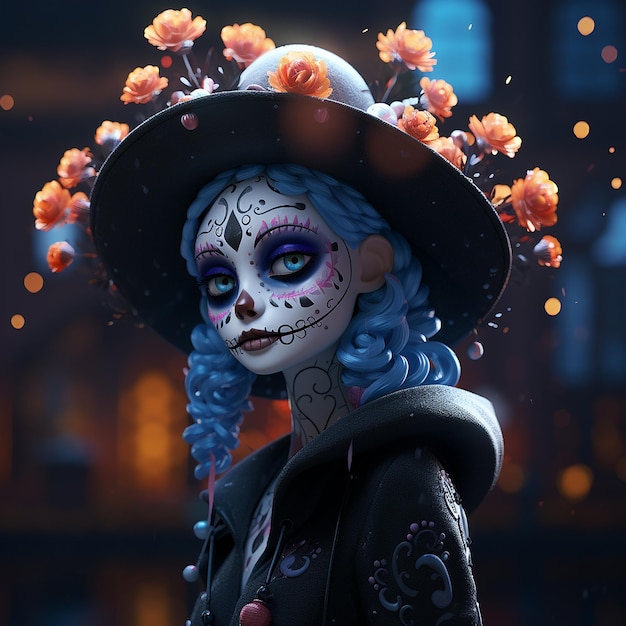 Eksperymenty z La Calavera Catrina