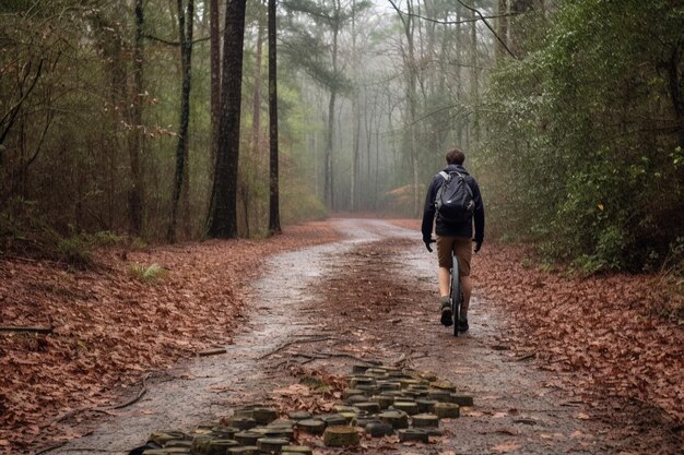 Eksploracja nieutwardzonej ścieżki Dirt Road zdjęcie rowerowe