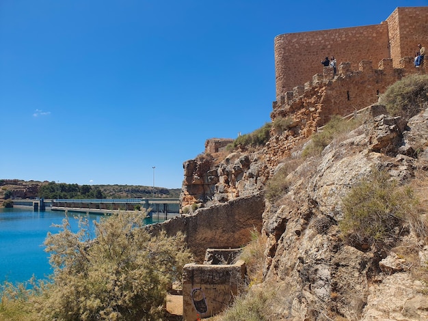 El castillo de Pearroya en Argamasilla de Alba provincia de Ciudad Real Castilla la Mancha