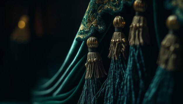 Elegancja i tradycja spotykają się w tej starożytnej kolekcji jedwabnej odzieży stworzonej przez sztuczną inteligencję