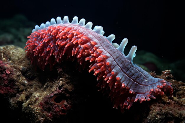 Elegancja ogórka morskiegofotografia zwierząt morskich