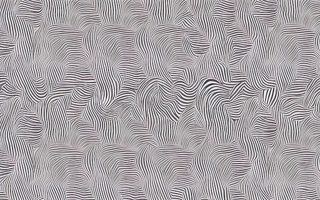 Elegancja w liniach Ręcznie rysowany współczesny abstrakcyjny nadruk w paski zebry Nowoczesny modny temp
