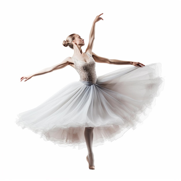 Zdjęcie elegancka baletnica