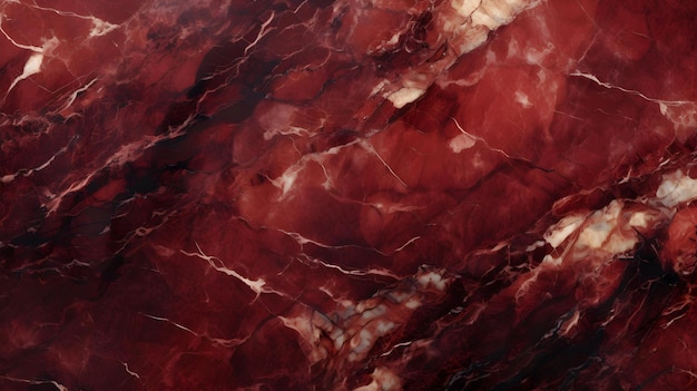 Elegancka marmurowa tekstura w ciemnoczerwonych kolorach Luksusowe tło panoramiczne
