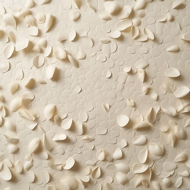 Zdjęcie elegantny tło papier nasionowy off biały i pusty wbudowana tekstura nasion tło kreatywna koncepcja