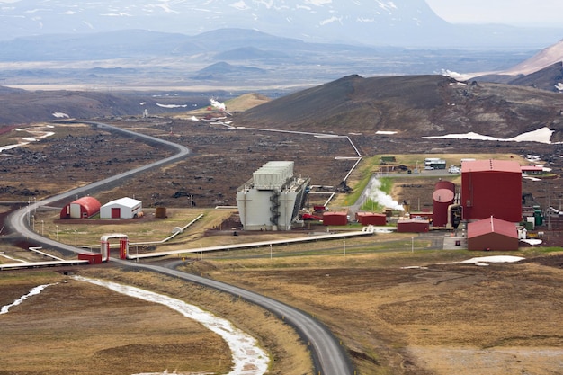 Elektrownia geotermalna Islandia