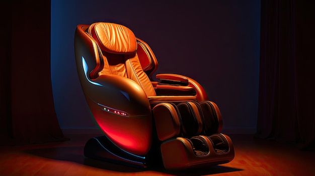 Elektryczny fotel masujący Generative Ai
