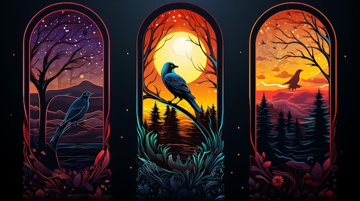 Zdjęcie embrace the wonders of world wild banner celebrating nature's splendor and wildlife diver sit