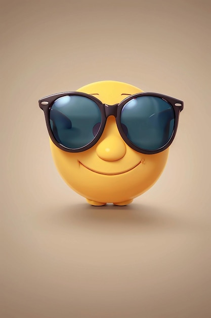 Zdjęcie emoji 3d buźki