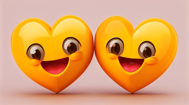 Zdjęcie emoji serce ręce ilustracja znak clip art miłości gest symbolu emotikon