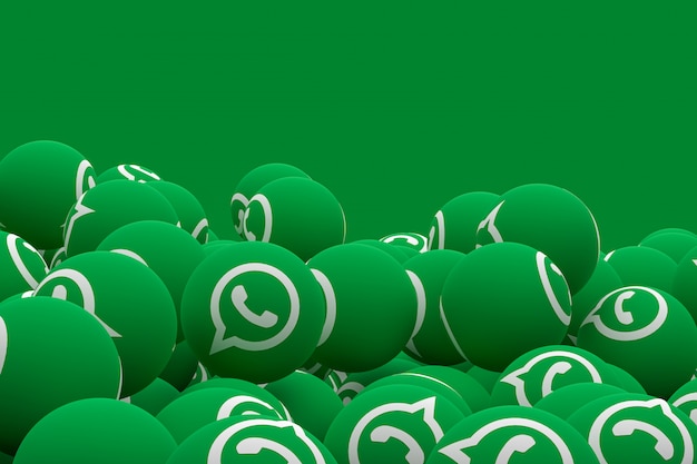 Emoji Whatsapp Renderowania 3d