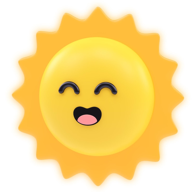 Zdjęcie emotikon 3d z sonriente