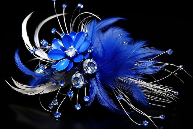 Enchanting Electric Elegance Royal Blue zdjęcie