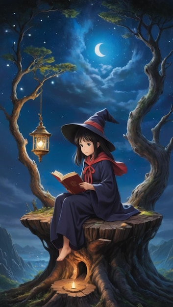 Enchanting Studio GhibliInspired Illustration Spirited Away z magicznym dotknięciem Hayao Miyazakisa