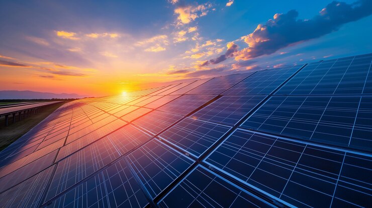 Energia słoneczna paneli fotowoltaicznych zasilanie dachu słońca domowy układ komórkowy cieplarniany eko przemysł