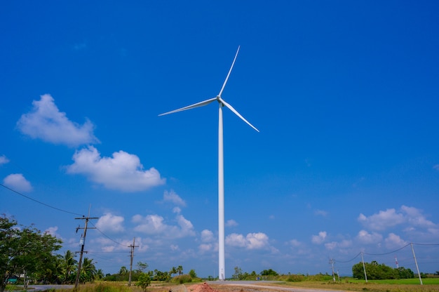 Energia turbiny wiatrowej Tajlandia