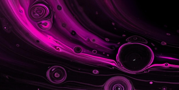 Enigmatic Elegance Oil Painted Liquid Art z żywymi półprzezroczystymi kolorami