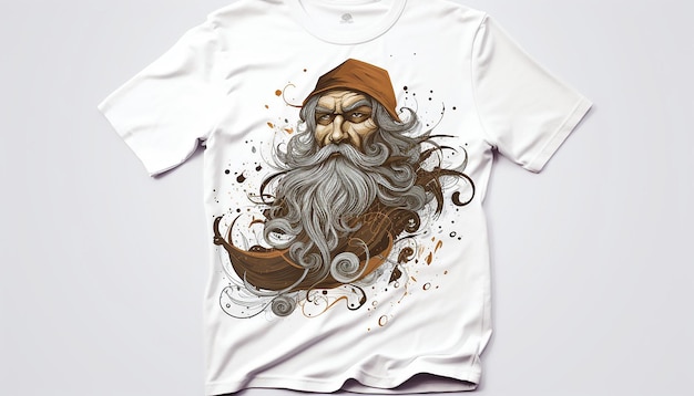 Zdjęcie epic calligraphy t-shirt z projektem