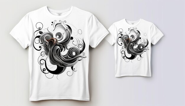 Zdjęcie epic calligraphy t-shirt z projektem